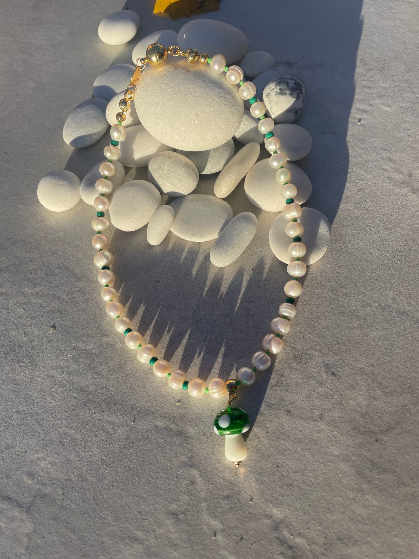 Green room halsband