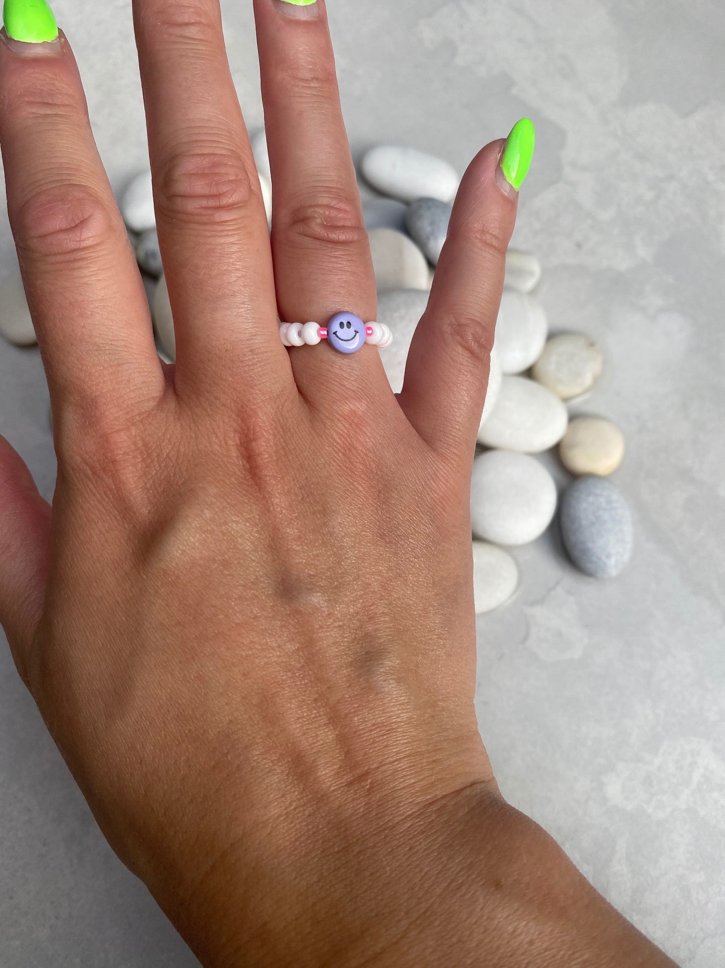 Smiley ring