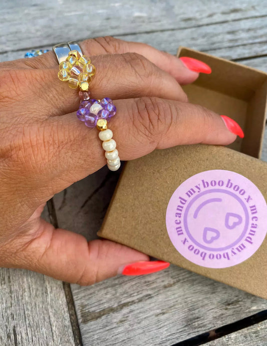 Nina flower ring