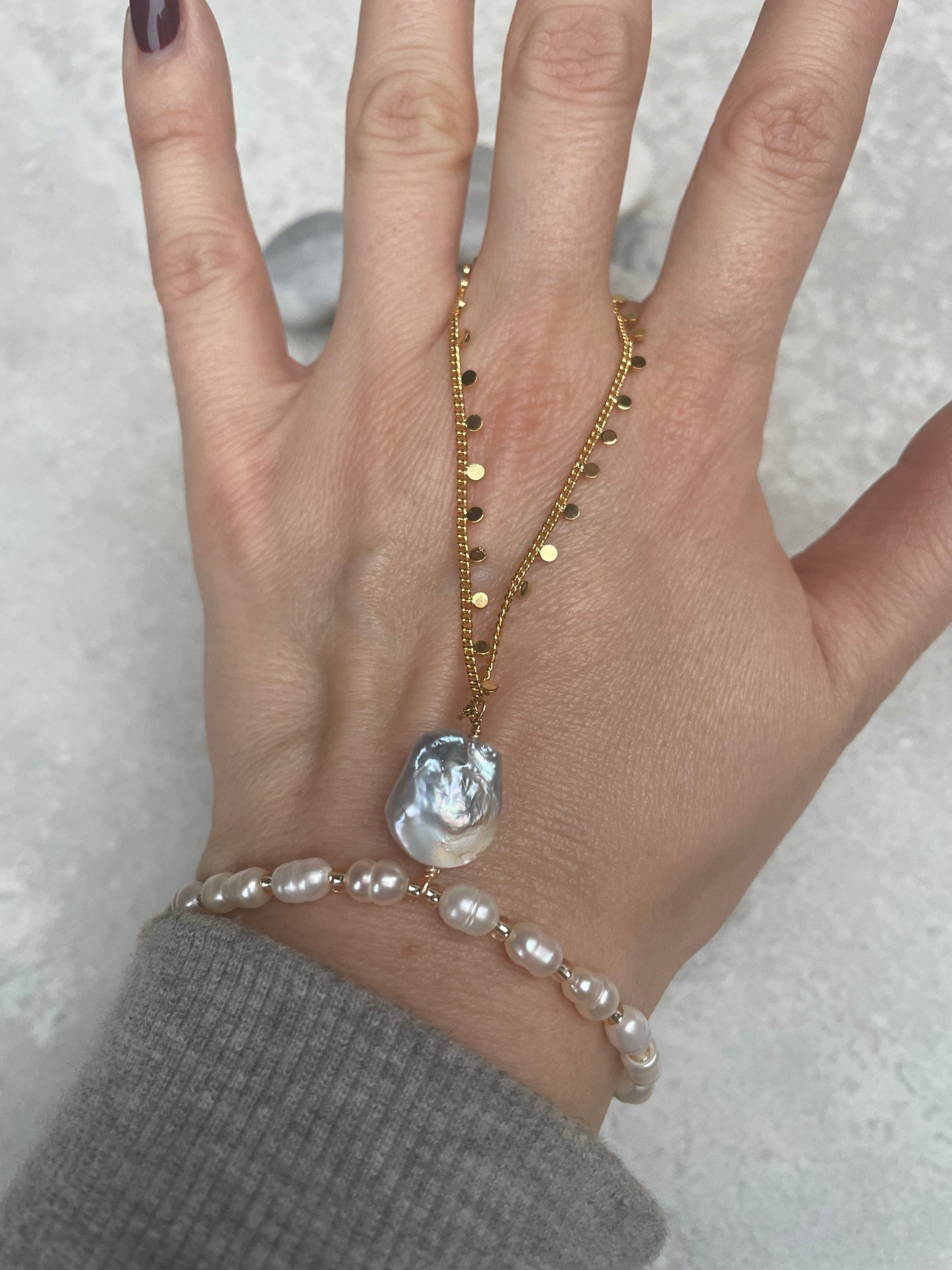 Keishi hand jewelry