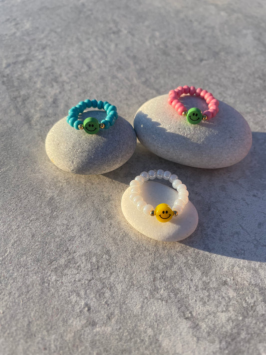 Cute smiley ring