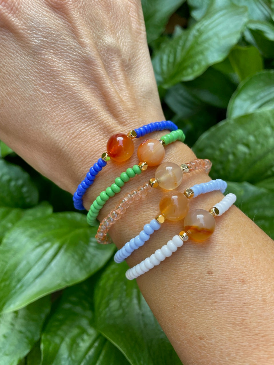 Carnelian armband