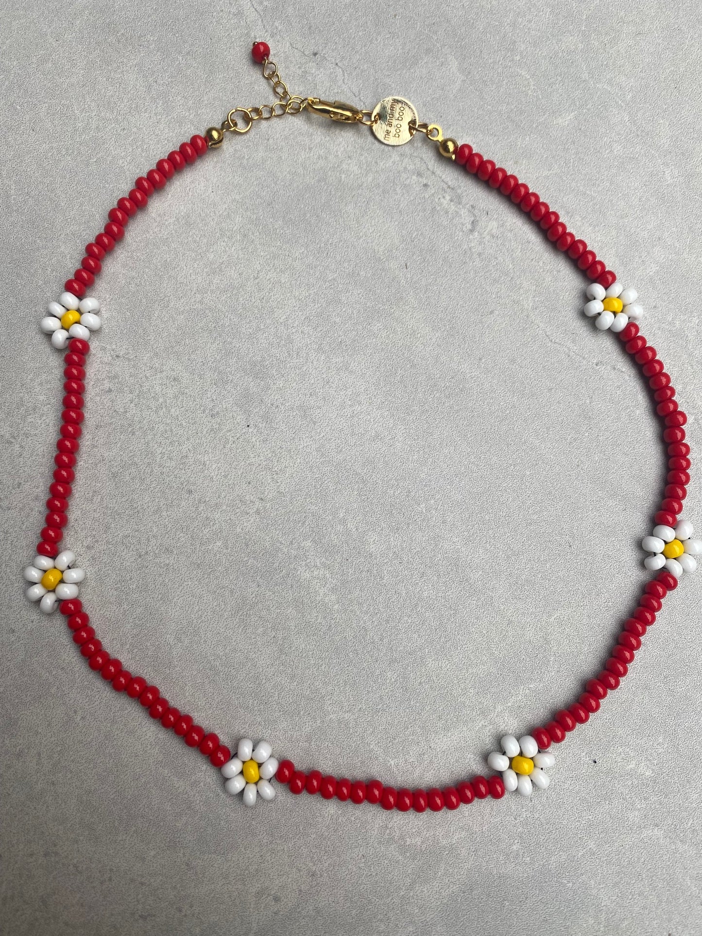 GRACE flower halsband
