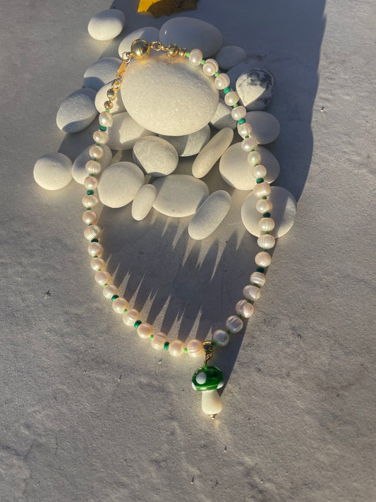 Green room halsband
