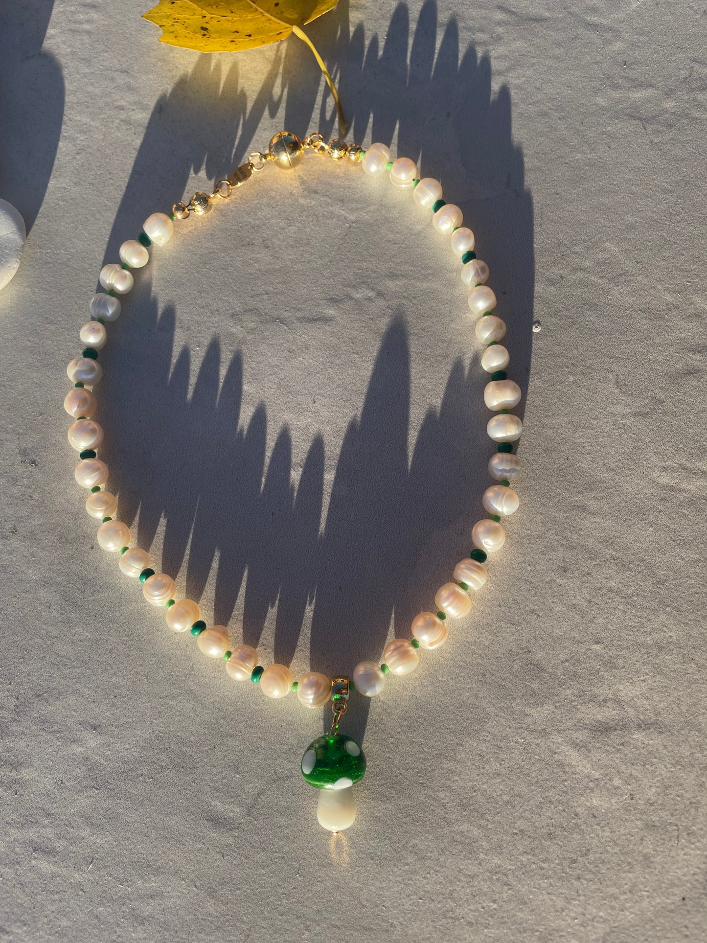 Green room halsband