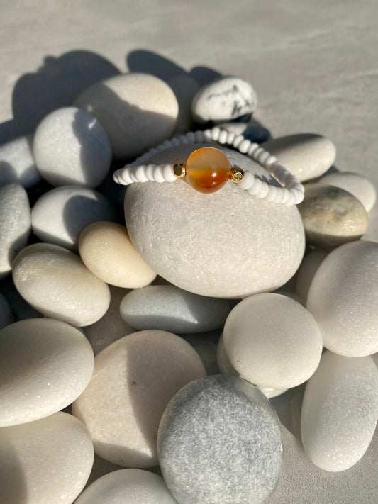 Carnelian armband