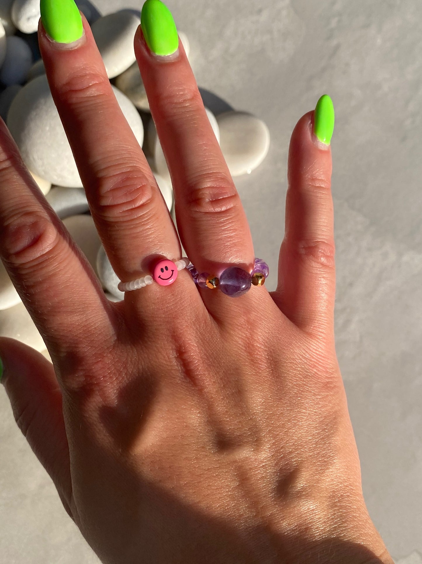 Flourite ring